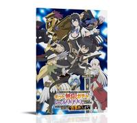 SLSCSXYP Backstabbed in A Backwater Dungeon Great Hot-Blooded Anime Canvas Poster Wall Art Decorative Painting Bedroom Painting Posters 12x18inch(30x45cm) Frame-style