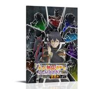 SLSCSXYP Backstabbed in A Backwater Dungeon Great Hot-Blooded Anime Canvas Poster Wall Art Decorative Painting Bedroom Painting Posters 24x36inch(60x90cm) Frame-style