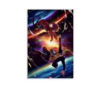 SLSCSXYP Beyond The Boundary Great Hot-Blooded Anime Canvas Poster Wall Art Decorative Painting Bedroom Painting Posters 20x30inch(50x75cm) Unframe-style