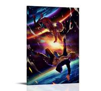SLSCSXYP Beyond The Boundary Great Hot-Blooded Anime Canvas Poster Wall Art Decorative Painting Bedroom Painting Posters 20x30inch(50x75cm) Frame-style