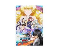 SLSCSXYP Cautious Hero Great Hot-Blooded Anime Canvas Poster Wall Art Decorative Painting Bedroom Painting Posters 24x36inch(60x90cm) Unframe-style