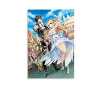 SLSCSXYP Cautious Hero Great Hot-Blooded Anime Canvas Poster Wall Art Decorative Painting Bedroom Painting Posters 20x30inch(50x75cm) Unframe-style