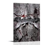 SLSCSXYP DragonForce Great Singers Music Legend Canvas Poster Wall Art Decorative Painting Bedroom Painting Posters 20x30inch(50x75cm) Frame-style