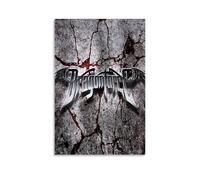 SLSCSXYP DragonForce Great Singers Music Legend Canvas Poster Wall Art Decorative Painting Bedroom Painting Posters 24x36inch(60x90cm) Unframe-style