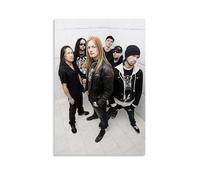 SLSCSXYP DragonForce Great Singers Music Legend Canvas Poster Wall Art Decorative Painting Bedroom Painting Posters 12x18inch(30x45cm) Unframe-style