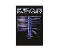SLSCSXYP Fear Factory Great Singers Music Legend Canvas Poster Wall Art Decorative Painting Bedroom Painting Posters 24x36inch(60x90cm) Unframe-style