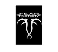 SLSCSXYP Fear Factory Great Singers Music Legend Canvas Poster Wall Art Decorative Painting Bedroom Painting Posters 12x18inch(30x45cm) Unframe-style