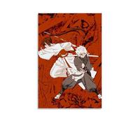 SLSCSXYP Hell's Paradise Jigokuraku Great Hot-Blooded Anime Canvas Poster Wall Art Decorative Painting Bedroom Painting Posters 24x36inch(60x90cm) Unframe-style