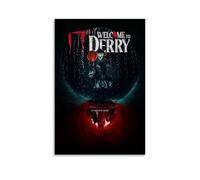 SLSCSXYP IT Welcome to Derry Classic Vintage Movie & TV Series Canvas Poster Wall Art Decorative Painting Bedroom Painting Posters 20x30inch(50x75cm) Unframe-style