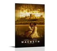 SLSCSXYP Macbeth Classic Vintage Movie & TV Series Canvas Poster Wall Art Decorative Painting Bedroom Painting Posters 12x18inch(30x45cm) Frame-style