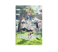 SLSCSXYP Secrets of The Silent Witch Great Hot-Blooded Anime Canvas Poster Wall Art Decorative Painting Bedroom Painting Posters 12x18inch(30x45cm) Unframe-style
