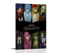 SLSCSXYP SK8 The Infinity Great Hot-Blooded Anime Canvas Poster Wall Art Decorative Painting Bedroom Painting Posters 24x36inch(60x90cm) Frame-style