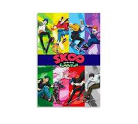 SLSCSXYP SK8 The Infinity Great Hot-Blooded Anime Canvas Poster Wall Art Decorative Painting Bedroom Painting Posters 16x24inch(40x60cm) Unframe-style