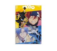 SLSCSXYP SK8 The Infinity Great Hot-Blooded Anime Canvas Poster Wall Art Decorative Painting Bedroom Painting Posters 16x24inch(40x60cm) Unframe-style