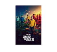 SLSCSXYP Star Trek Strange New Worlds Classic Vintage Movie & TV Series Canvas Poster Wall Art Decorative Painting Bedroom Painting Posters 16x24inch(40x60cm) Unframe-style