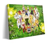 SLSCSXYP The Seven Deadly Sins Four Knights of The Apocalypse Great Hot-Blooded Anime Canvas Poster Wall Art Decorative Painting Bedroom Painting Posters 08x12inch(20x30cm) Frame-style