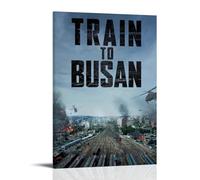 SLSCSXYP Train to Busan Classic Vintage Movie & TV Series Canvas Poster Wall Art Decorative Painting Bedroom Painting Posters 12x18inch(30x45cm) Frame-style