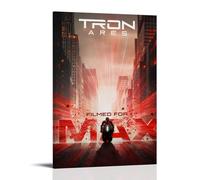 SLSCSXYP Tron Ares Classic Vintage Movie & TV Series Canvas Poster Wall Art Decorative Painting Bedroom Painting Posters 12x18inch(30x45cm) Frame-style