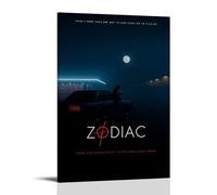 SLSCSXYP Zodiac Classic Vintage Movie & TV Series Canvas Poster Wall Art Decorative Painting Bedroom Painting Posters 12x18inch(30x45cm) Frame-style