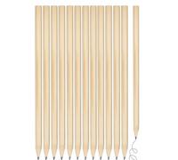 SLTAXAR Pack of 60 HB Wooden Pencils Natural Wood Pencils Made of Wood Wooden Pencil Graphite Pencils HB Pencil Set for Students Office School Supplies Writing (17.7 cm x 0.7 cm)