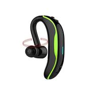 SLuB Bluetooth Headset Bluetooth 5.4 Wireless Headset In-Ear Single Ear Built-in Microphone 180°Rotation Left and Right Ear Universal Ultra Long Standby (Green)