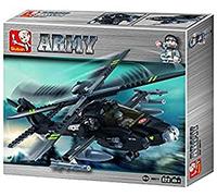 Sluban Army M38-B0511 Apache Helicopter