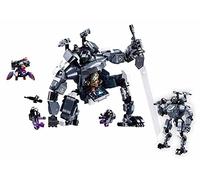 Sluban Atomic Storm Building Set, Sword Master Series, 632 Pieces, Ages 6-14, Battle Robot with Minifigures