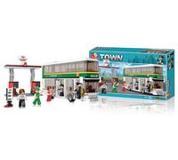 Sluban Building Blocks Town Series Double-Decker Bus Indoor