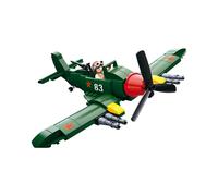 Sluban By Kombat UK WWII Allied Ground Attack Aircraft Brick Building Kit B0683