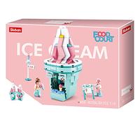 Sluban - Food Court-Ice Cream House, M38-B0705G, Multi-Coloured