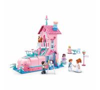 Sluban Girls Dream Wedding The Marriage Proposal Construction Game 398 Pieces Pink