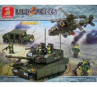 Sluban M38-B0309 - Esercito - Elite Armored Division 683 Pz (1 Accessorie)