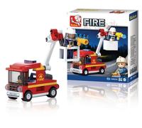 Sluban M38-B0622A Small Fire Aerial Ladder 82 Pcs, Multi-Colors