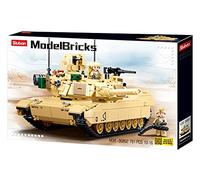 Sluban M38-B0892 Model Bricks - M1A2 Sep V2 Abrams Hand Battle Tank 781pcs, Multicolored