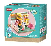 Sluban M38-B0919D Mini Handcraft Cat Play Park 103 Pieces, Multicolored