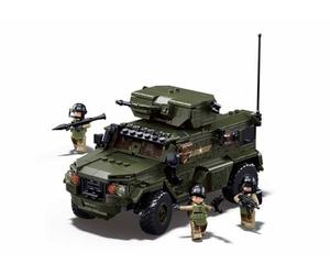 Sluban Military Building Set, Typhoon VDVS Vehicle 1/35 Scale, 519 Pieces, M38-B1179