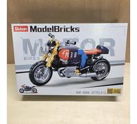 Sluban Model Bricks Cafe Racer Motorcycle Building Set 197 Pieces Rare Sealed