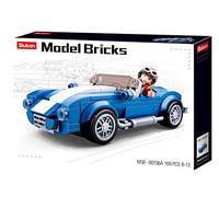 Sluban - Model Bricks-Cobra GT40 Car(169pcs), M38-B0706A, Multicoloured