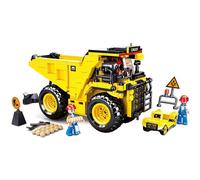 Sluban Model Bricks Town Mining Open Pit Dump Truck 416 Pieces Ages 6+ and Up