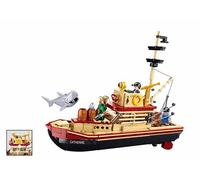 Sluban ModelBricks Whaling Ship Building Set, 592 Pieces, 27.4 cm Long, Ages 8-12, M38-B1118