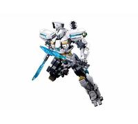 Sluban P.R. Mecha Building Block Set, 561 Pieces, Ages 8-14, White Robot Model Kit, 23.1 cm Height, M38-B1151