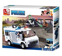 Sluban Police Construction 117pcs 29 x 24 cm, Multicolour (SL0652)