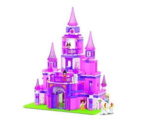 Sluban SlubanM38-B0152 Princess Castle Building Bricks Set