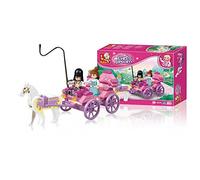 Sluban SlubanM38-B0239 Princess Carriage Building Bricks Set