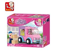 Sluban SlubanM38-B0520 Delivery Van Building Bricks Set