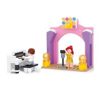 Sluban SlubanM38-B0521 Music Stage Building Bricks Set