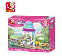 Sluban SlubanM38-B0525 Ice Cream Shop Building Bricks Set