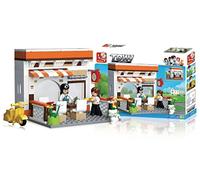 Sluban SlubanM38-B0567 Restaurant Building Bricks Set, petit