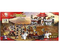 Sluban SlubanM38-B0578 M38-B0578 Three Kingdoms The Fight Building Bricks Set, Multicolored