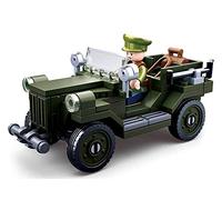 Sluban WWII - GAZ-67 LIGHT TRUCK 112PCS